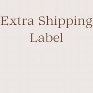 Extra shipping label